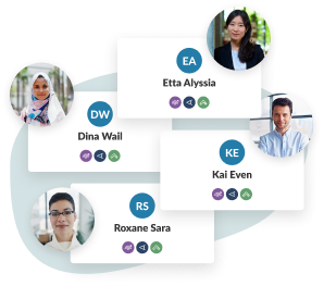 Team working skills hero mobile